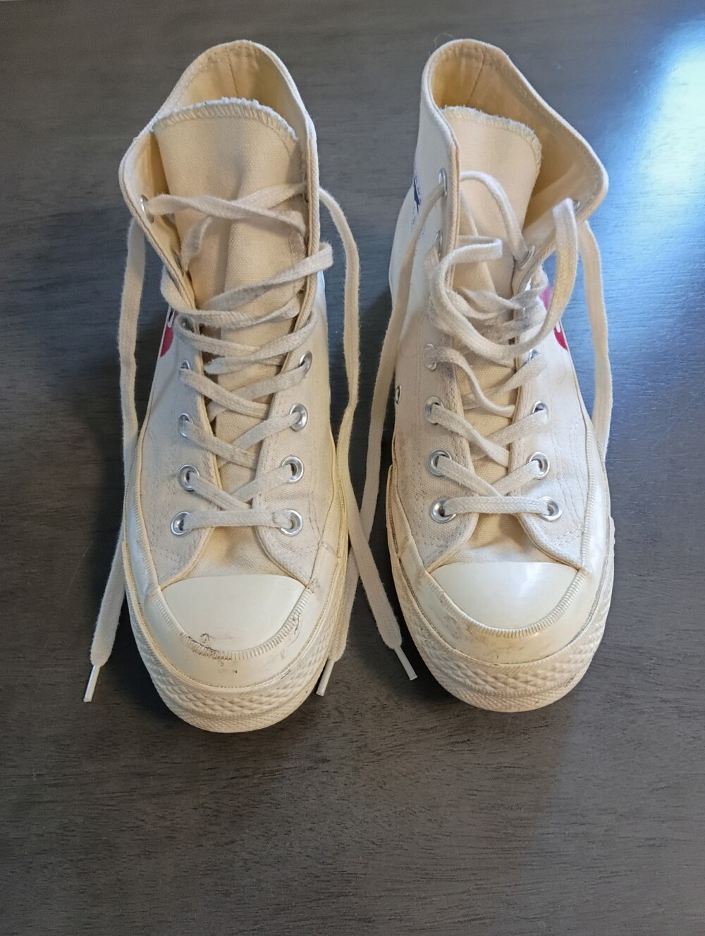 Comme Des Garçons x Converse Play Chuck 70 white Hi Top Size 6 Unisex shoes